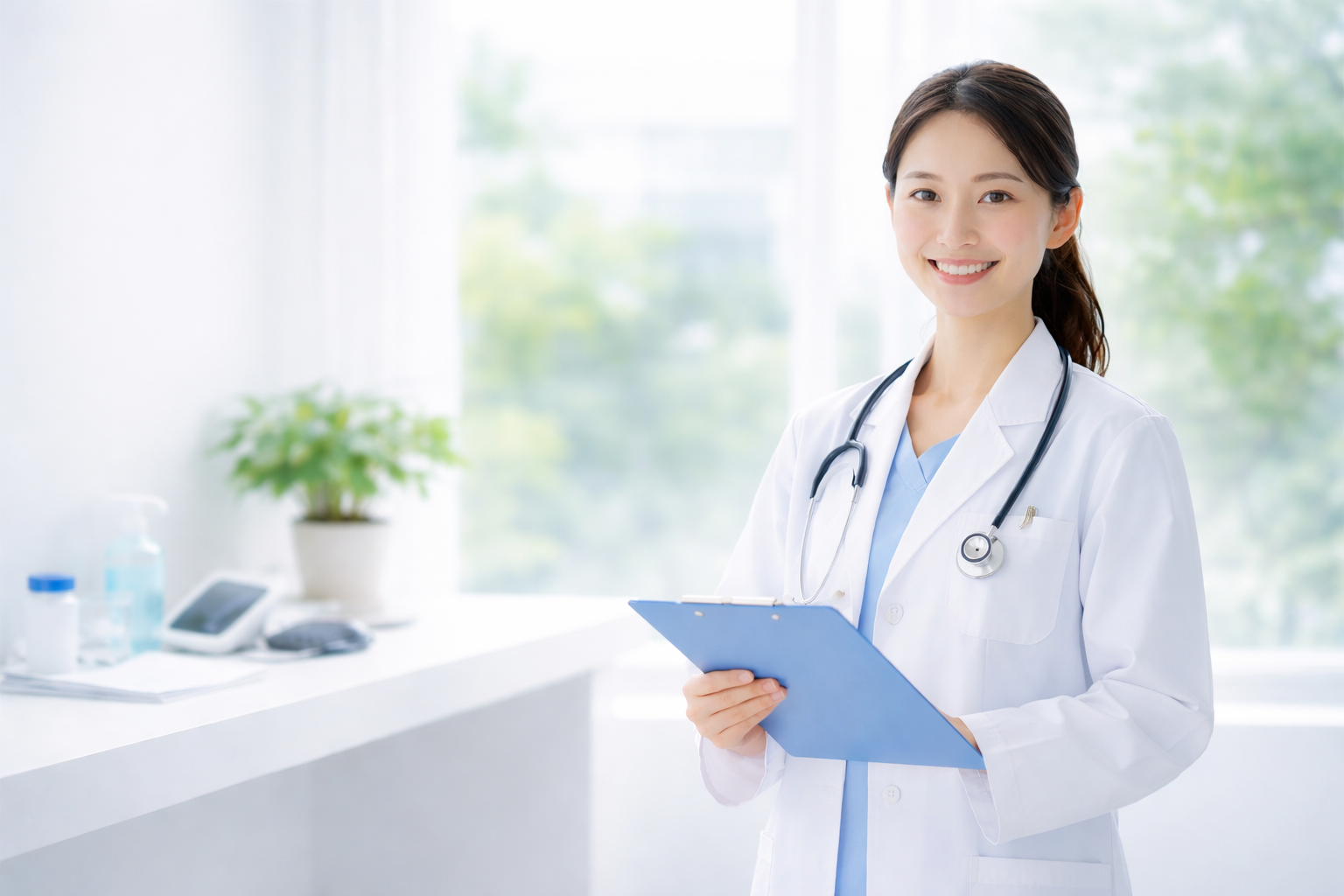 医師とクリニックのイメージ